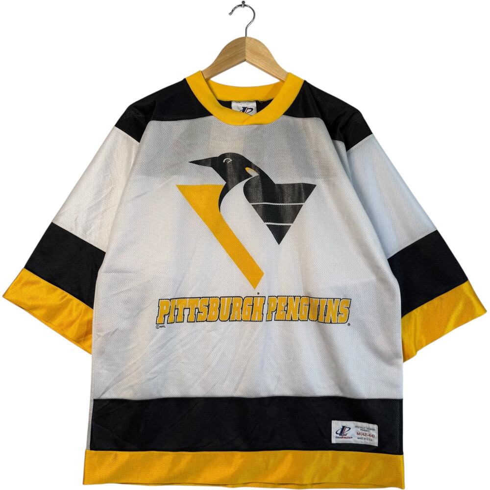 Vintage NHL Pittsburgh Penguins Logo Jersey M